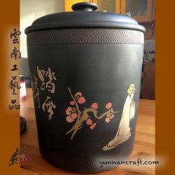 Jianshui Pottery - tea storage 8,3l